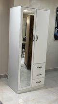 Modern 2-Door Wardrobe