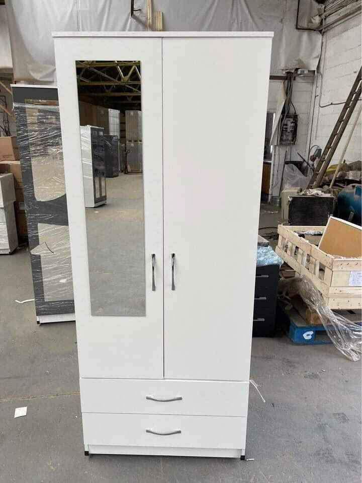Modern 2 Door Wardrobe