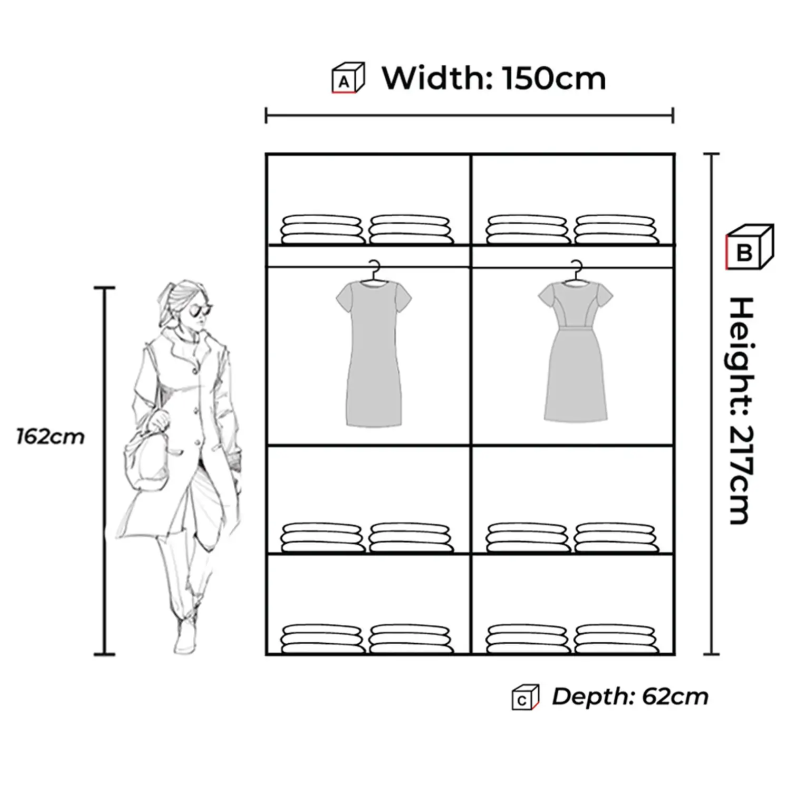 Nicole Sliding Wardrobe