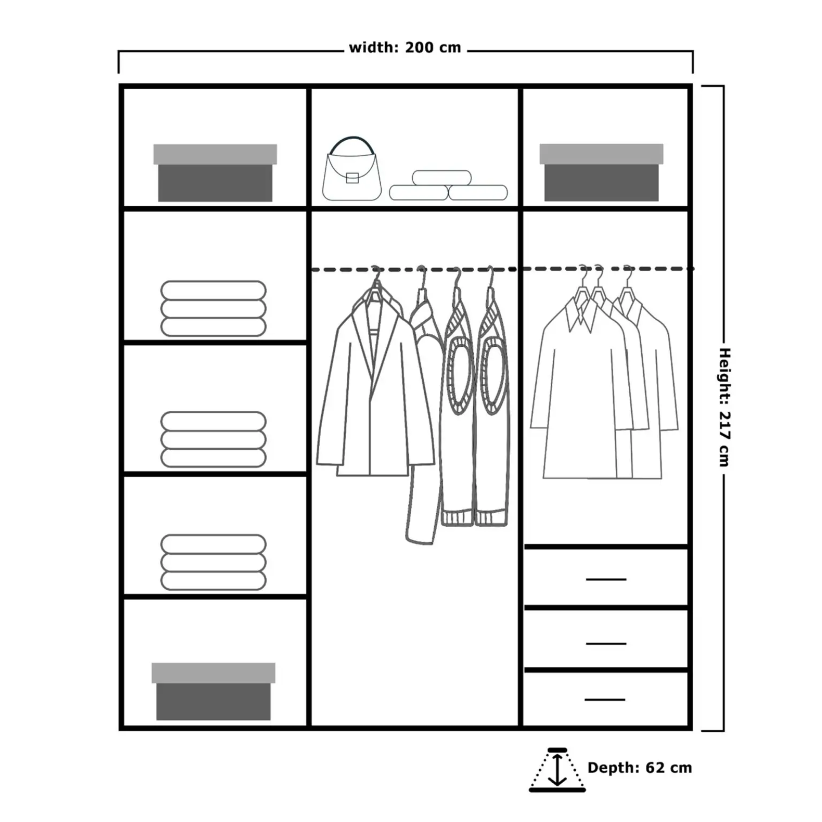 VIKAS SLIDING WARDROBE