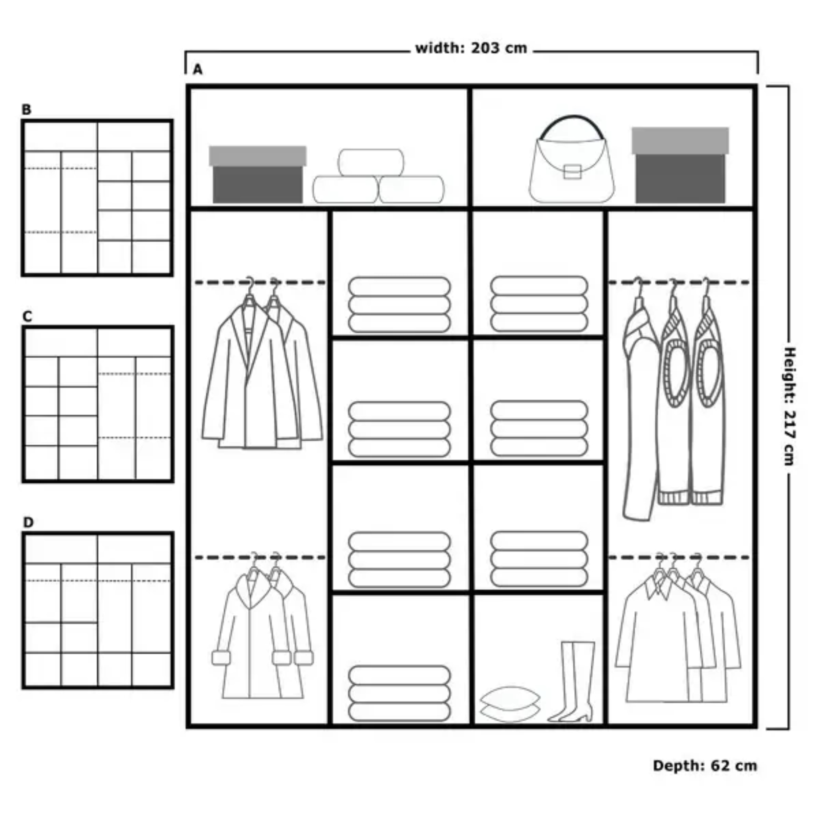 California Sliding Wardrobe