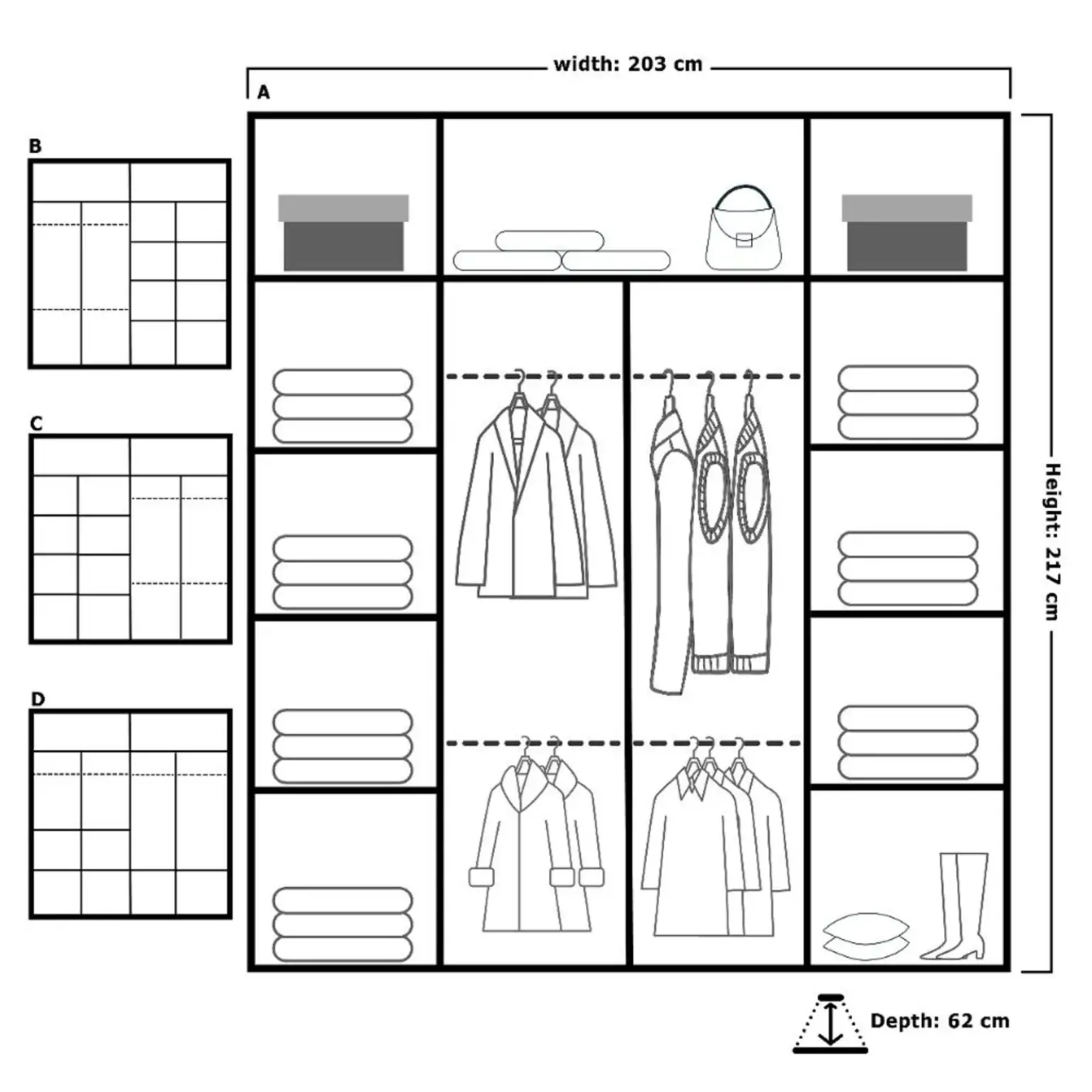 Marika Sliding Wardrobe