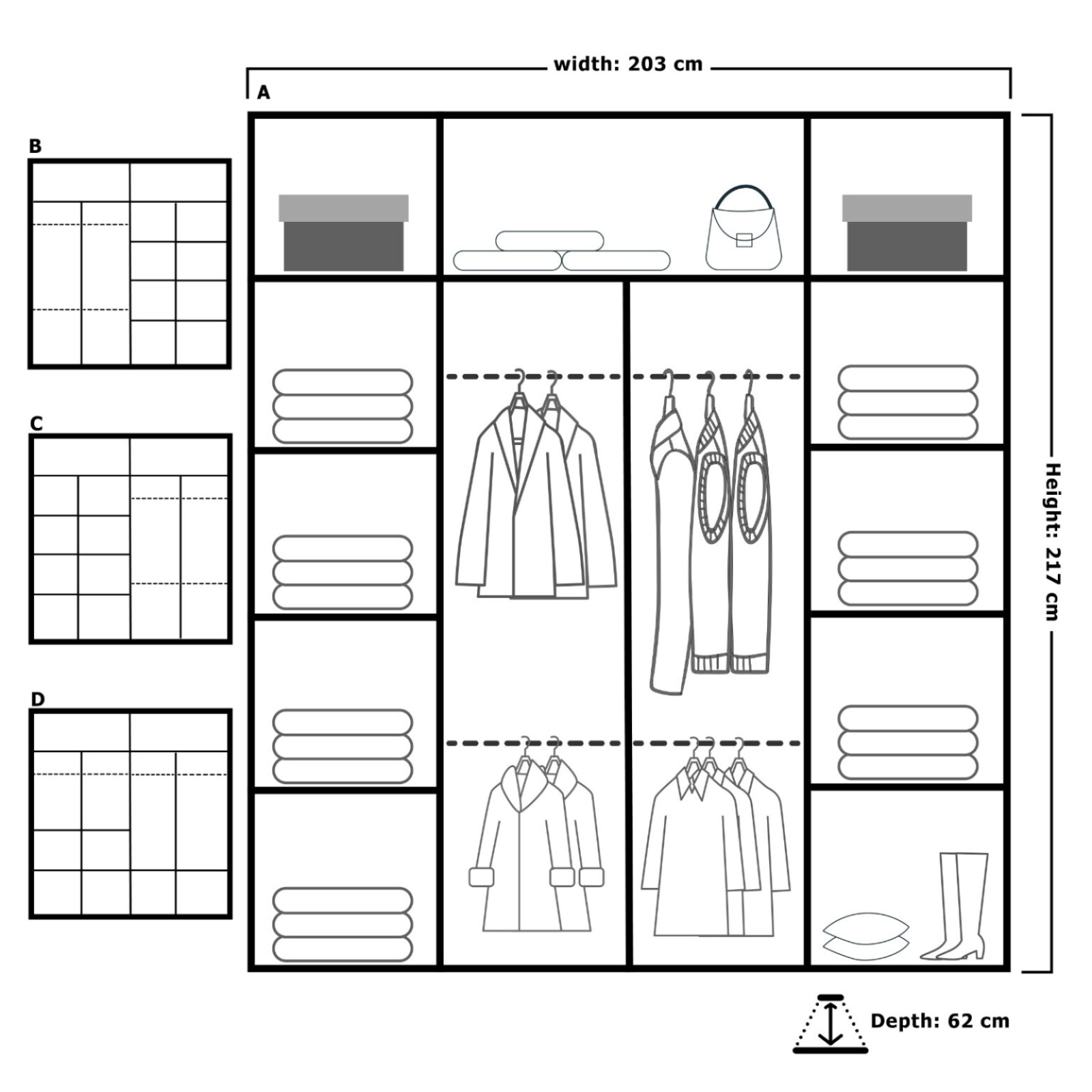 Vision Sliding Wardrobe