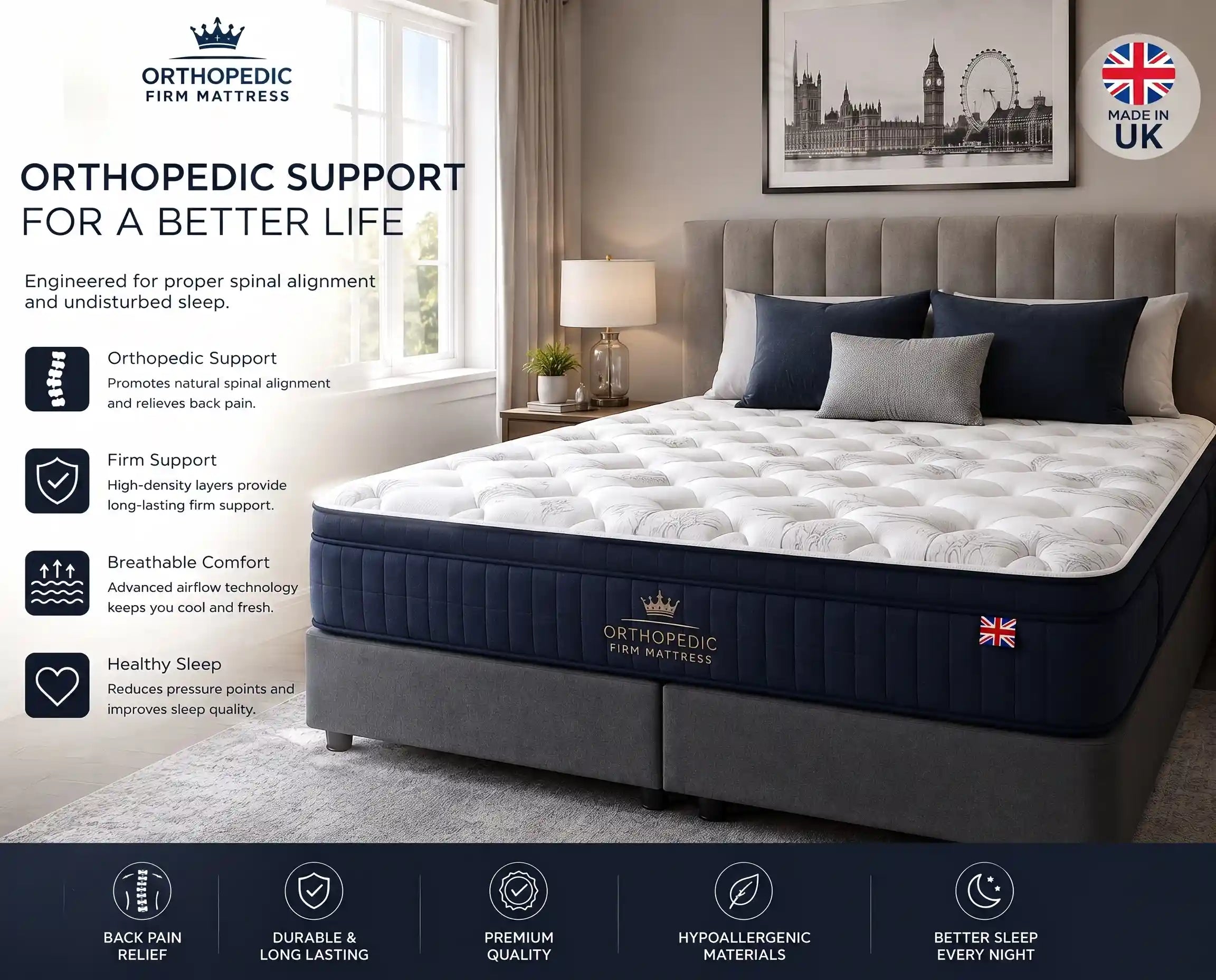 Orthopedic Firm Mattress