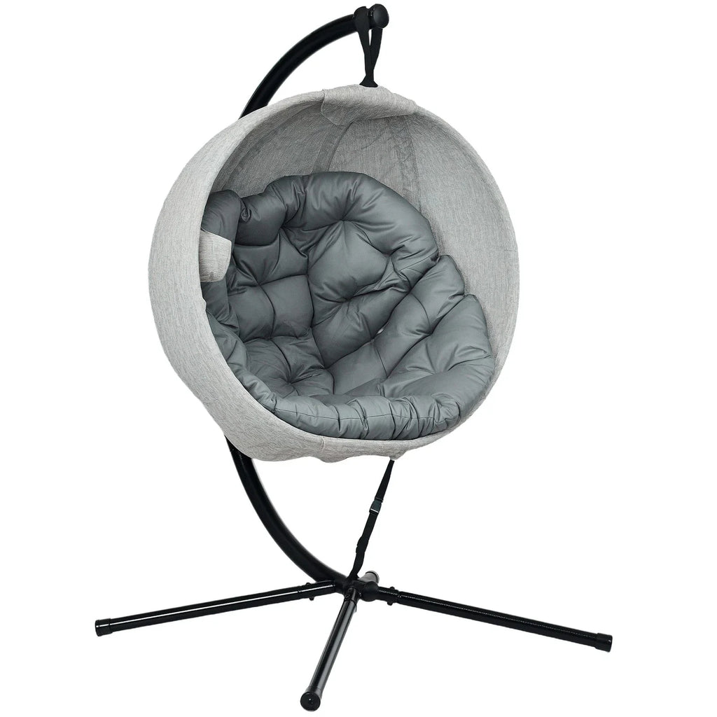 Single Hanging Egg Chair with cushion