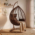 Large Hanging Egg Chair with cushion