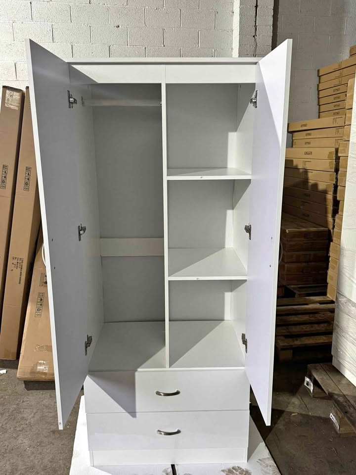 Modern 2 Door Wardrobe